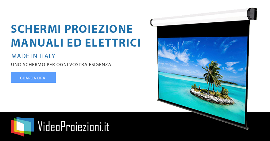 Schermi proiezione elettrici