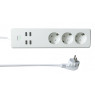 Multipresa Intelligente 3 Prese Schuko 4 USB Controllo Vocale IC-WO4028