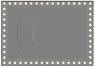 Tela retroproiezione con occhielli metallici 250X190