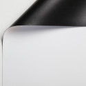 180x230 Tela proiezione pvc bianca con retro nero