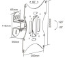 Supporto parete per TV da 10 a 40″ 23110 23110