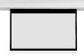 190x142 Telo videoproiettore elettrico da incasso Sopar Lybra
