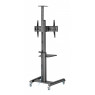  TV Stand 70VCB-Shelf nero per schermi da 37" a 70" peso 70 kg