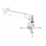 Staffa per videoproiettore a soffitto Tapa White 23054