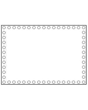 Tela pvc con occhielli per proiezioni 250x190