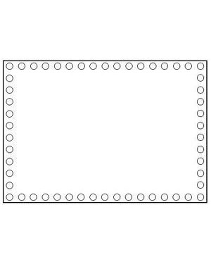 Tela pvc con occhielli per proiezioni 250x190