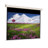 Schermo a molla Platinum 160x129 con bordi neri formato 4:3