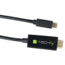 Cavo Adattatore USB-C™ Maschio a HDMI 2.0 4K Maschio 2m Nero