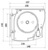 Misure tecniche schermo tensionato screenline wave