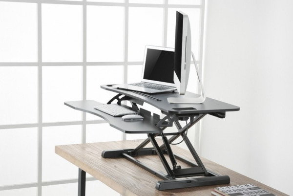 Supporto pc da scrivania ergonomico