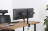 Braccio per monitor in acciaio a doppio snodo FLEXO Desk