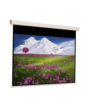 Schermo a molla Platinum 160x129 con bordi neri formato 4:3