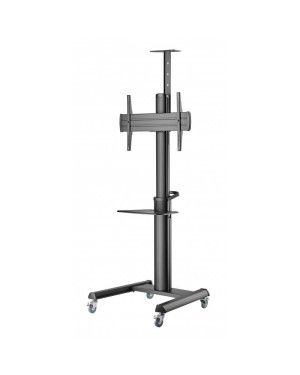  TV Stand 70VCB-Shelf nero per schermi da 37" a 70" peso 70 kg