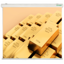 160x160 Schermo motorizzato per proiezioni New Gold