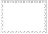 Tela pvc con occhielli per proiezioni 250x190