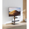  TV Stand Elegant 75BWS2 |  con due ripiani per schermi piatti da 32" a 75" ed elementi di design in legno noce