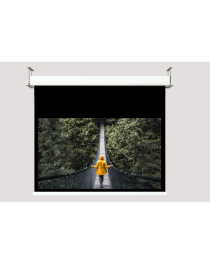 150x94 Schermo proiezione controsoffitto bordato Screenline Inceiling 16:10