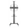  TV Stand 70VCB-Shelf nero per schermi da 37" a 70" peso 70 kg