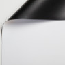 Telo proiettori bianco con retro nero 210x225