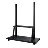 Carrello per Monitor S01 Trolley Comodo e pratico con ruote