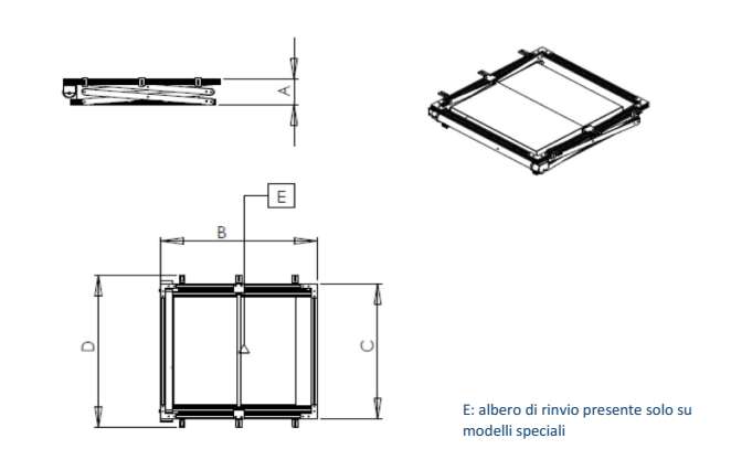 MISURE ELEVATORE MOTORIZZATO VARIOLIFT 42